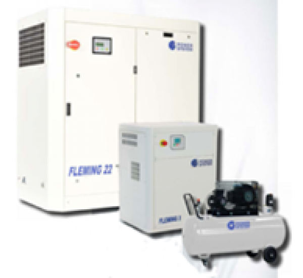 เครื่องอัดอากาศแบบใช้น้ำมันน้อย