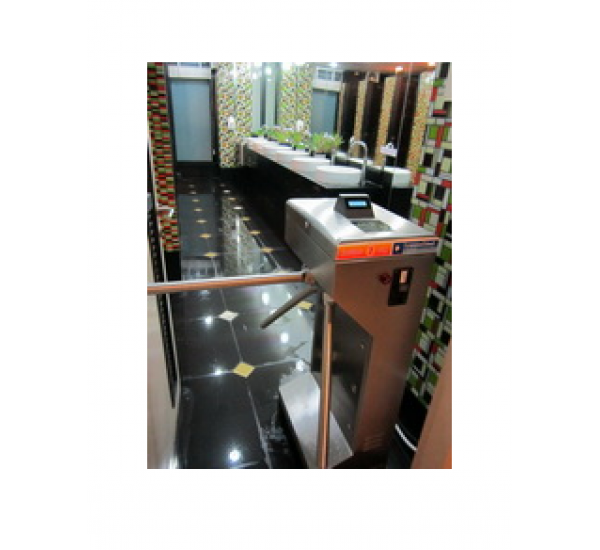 Door to the bathroom