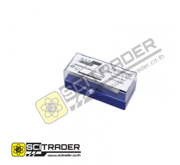 กระจกปิดสไลด์ 24×50 มม.