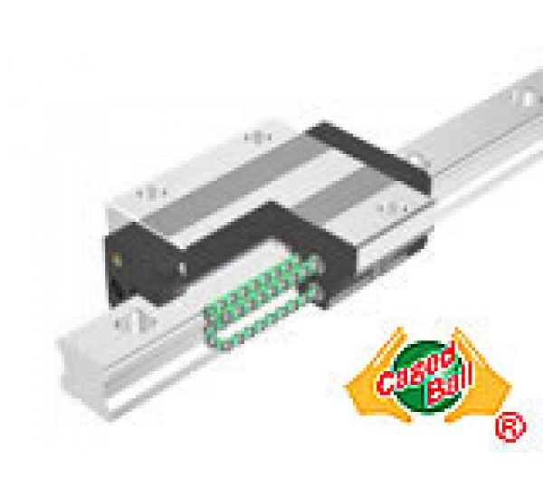 ตลับลูกปืน LM Guide แบบใช้รังบังคับลูกปืนเม็ดกลม