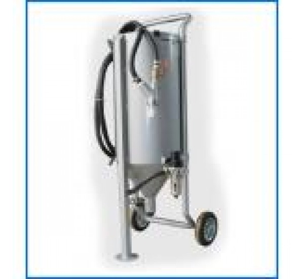 เครื่องพ่นทราย กลางแจ้ง ระบบ Suction 