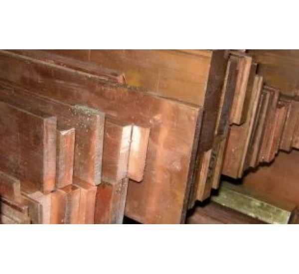 ทองแดงเส้นแบน Copper Solid Flat Bar