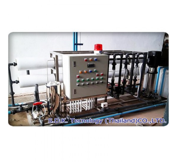 เครื่องกรอง RO กำลังการผลิต 100 คิว/วัน
