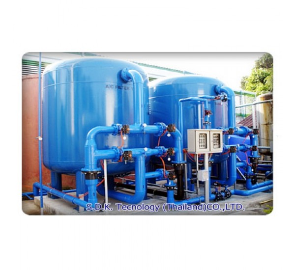 ขบวนการทำน้ำอ่อน ระบบ Automatic Softener