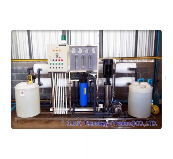เครื่องกรอง R/O กำลังผลิต 4 คิว/ชั่วโมง