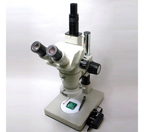 กล้องจุลทรรศน์กำลังขยายสูง แบบสามกระบอกตา