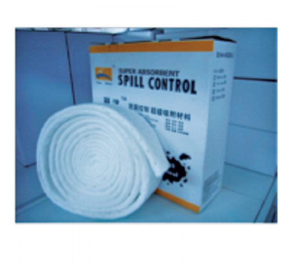 แผ่นดูดซับน้ำมัน (oil only absorbent) ชนิดม้วนพับในกล่อง