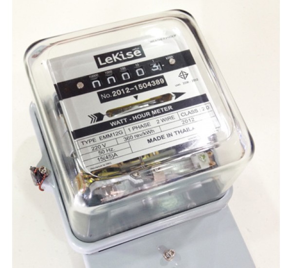 มิเตอร์ไฟฟ้า (Watt-hour Meters) มิเตอร์เลคิเซ่ LeKise