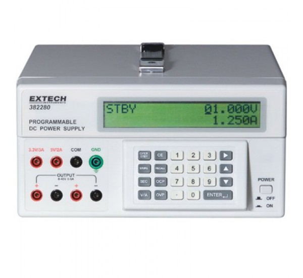 Extech 382280 Programmable 200W DC Power Supply
