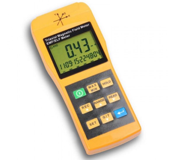 GaussMeter EMF ELF Magnetic Field Tester 30Hz - 2000Hz