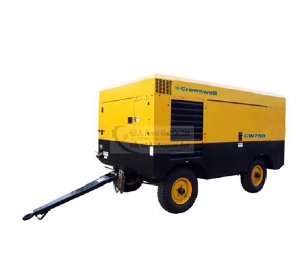 Crownwell portable air compressor 130-650cfm