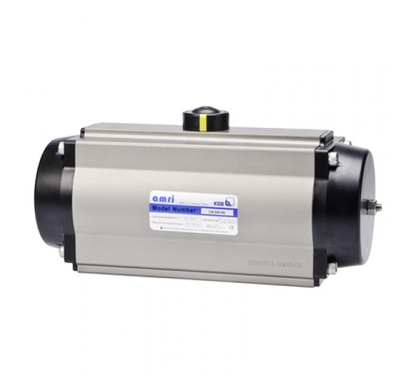 Double-acting pneumatic actuator