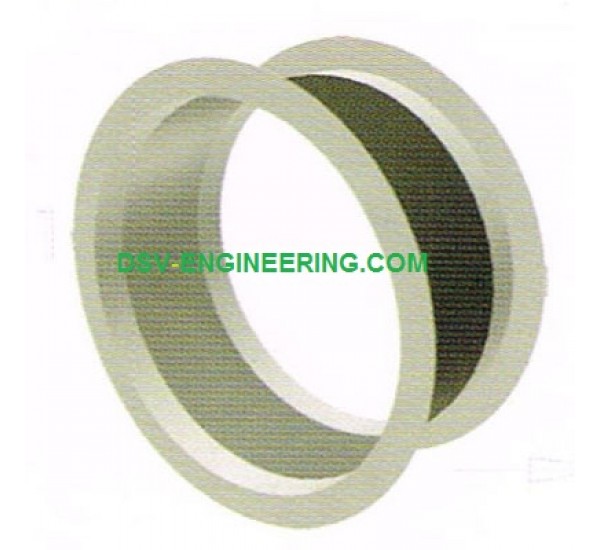 ท่อผ้าใบกันสะเทือนกลม FLPT