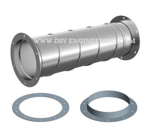 SP2 ท่อสไปรัลดักท์ใส่หน้าแปลนสองด้าน