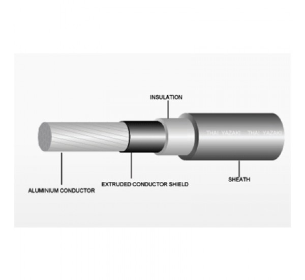 ALL  ALUMINIUM SPACED AERIAL CABLE