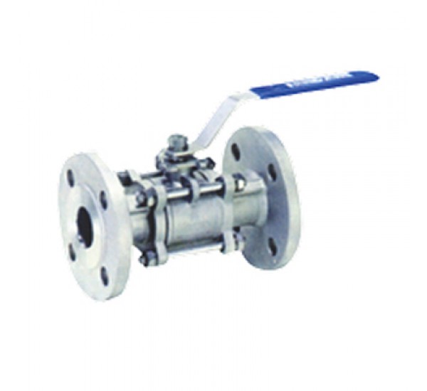 3-pc Flanged Ball Valve