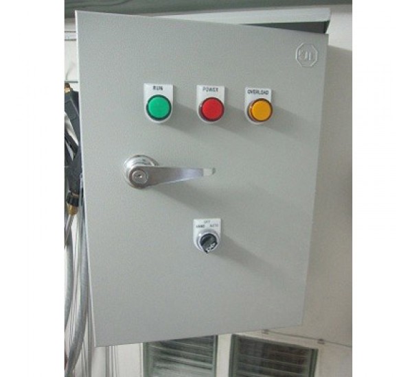 ตู้คอนโทรลตู้ควบคุมปั๊มน้ำ เปิด-ปิดด้วยสวิตซ์ลูกลอย