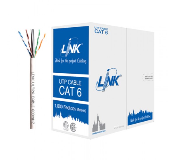 LINK CAT 6 ULTRA (600 MHZ) U/UTP Cable