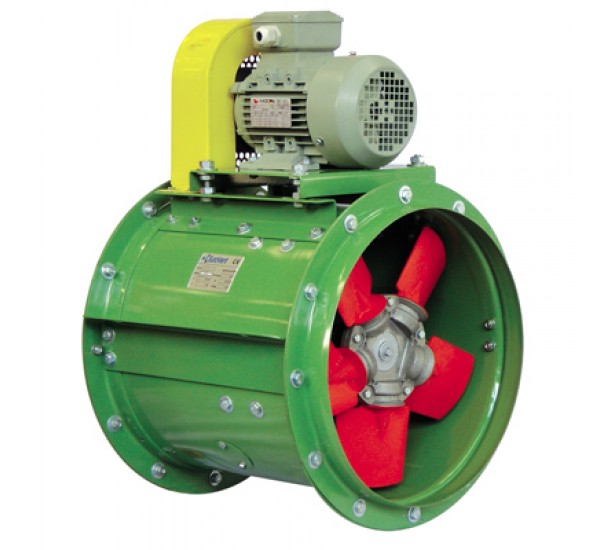 AXIAL FAN WITH BELT DRIVE