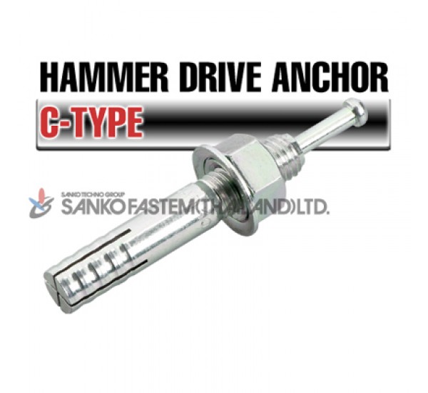 SANKO HAMMER DRIVE ANCHOR - STEEL