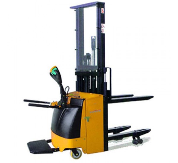Full Electric Double Pallet Stacker