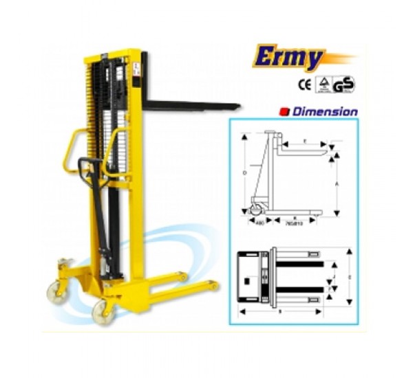 รถยกสูง ERMY HS-1016