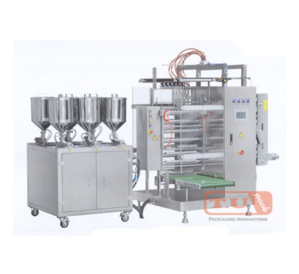 เครื่องบรรจุของเหลว ความเร็วสูง รุ่น VPDC-880L