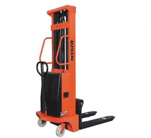 Semi - Electric Stacker ยกสูง 1.6 - 3.0 m. Hecker