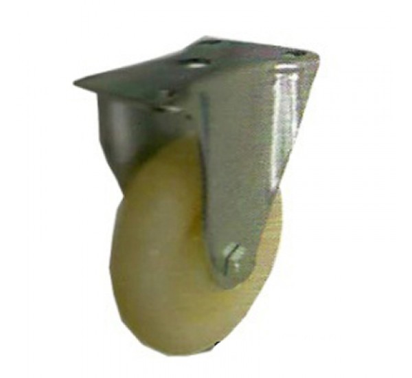 ลูกล้อไนล่อน แบบแป้น ล้อตาย 5 นิ้ว