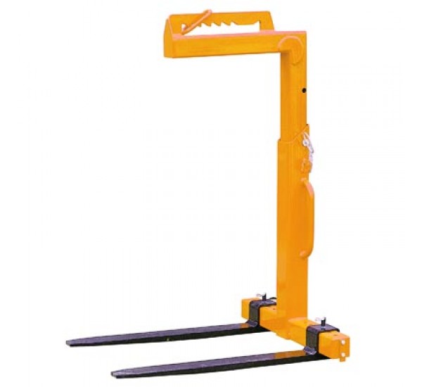 อุปกรณ์เสริมเครน แบบงาเครนยก Crane Fork ยี่ห้อ HECKER
