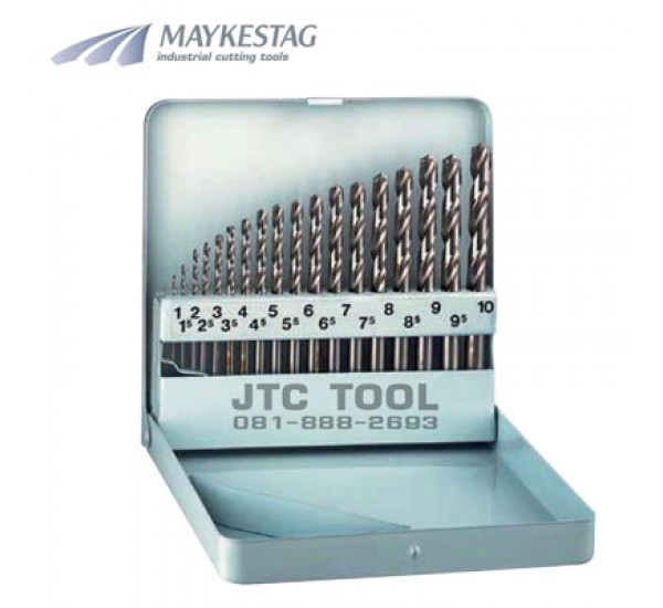 HSS Cobalt Drill Set 19pcs. Maykestag
