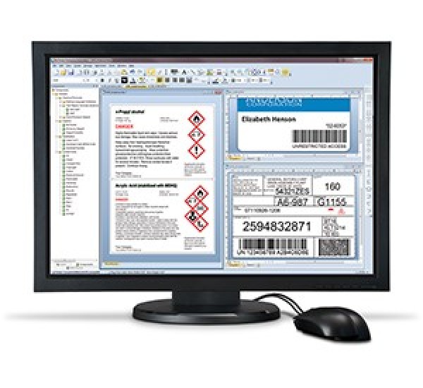 โปรแกรมออกแบบฉลาก ยี่ห้อ BarTender