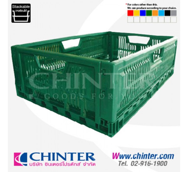 ลังพลาสติกโปร่ง CTP-C0011