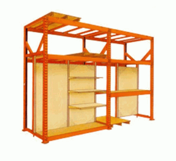 ชั้นวางสินค้า Gondola Shelfving