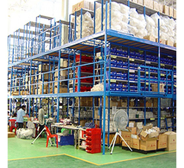 ชั้นวางสินค้า Micro Rack With Mezzanine Floor