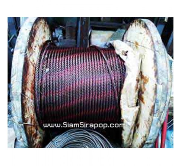 ลวดสลิงดำไส้เหล็ก