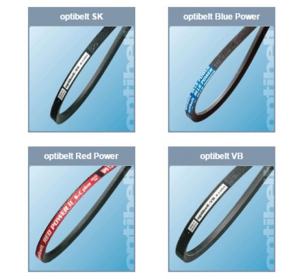 สายพานร่องวีแบบหุ้มด้วยผ้าใบ และมูเล่ย์ร่องวี