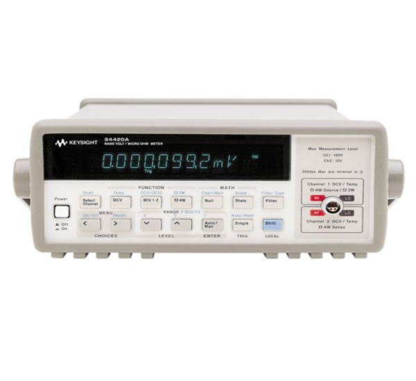 Keysight NanoVolt/Micro-Ohm Meter