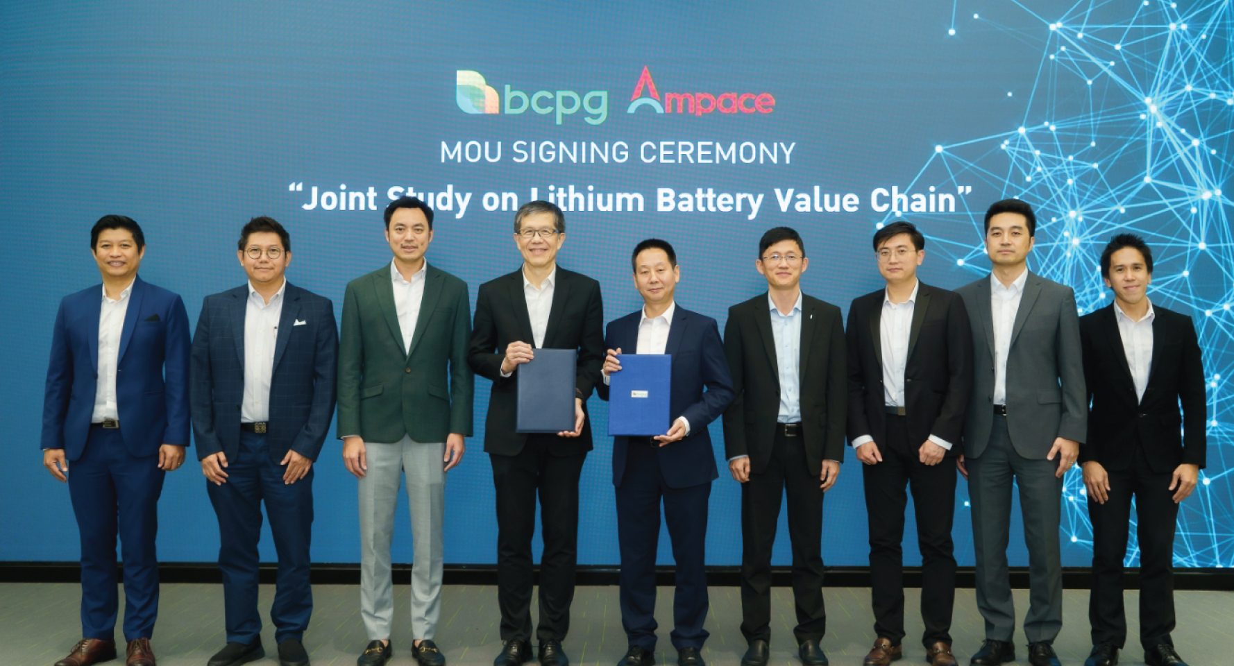 BCPG จับมือ Ampace ร่วมทุนธุรกิจผลิตแบตเตอรี่